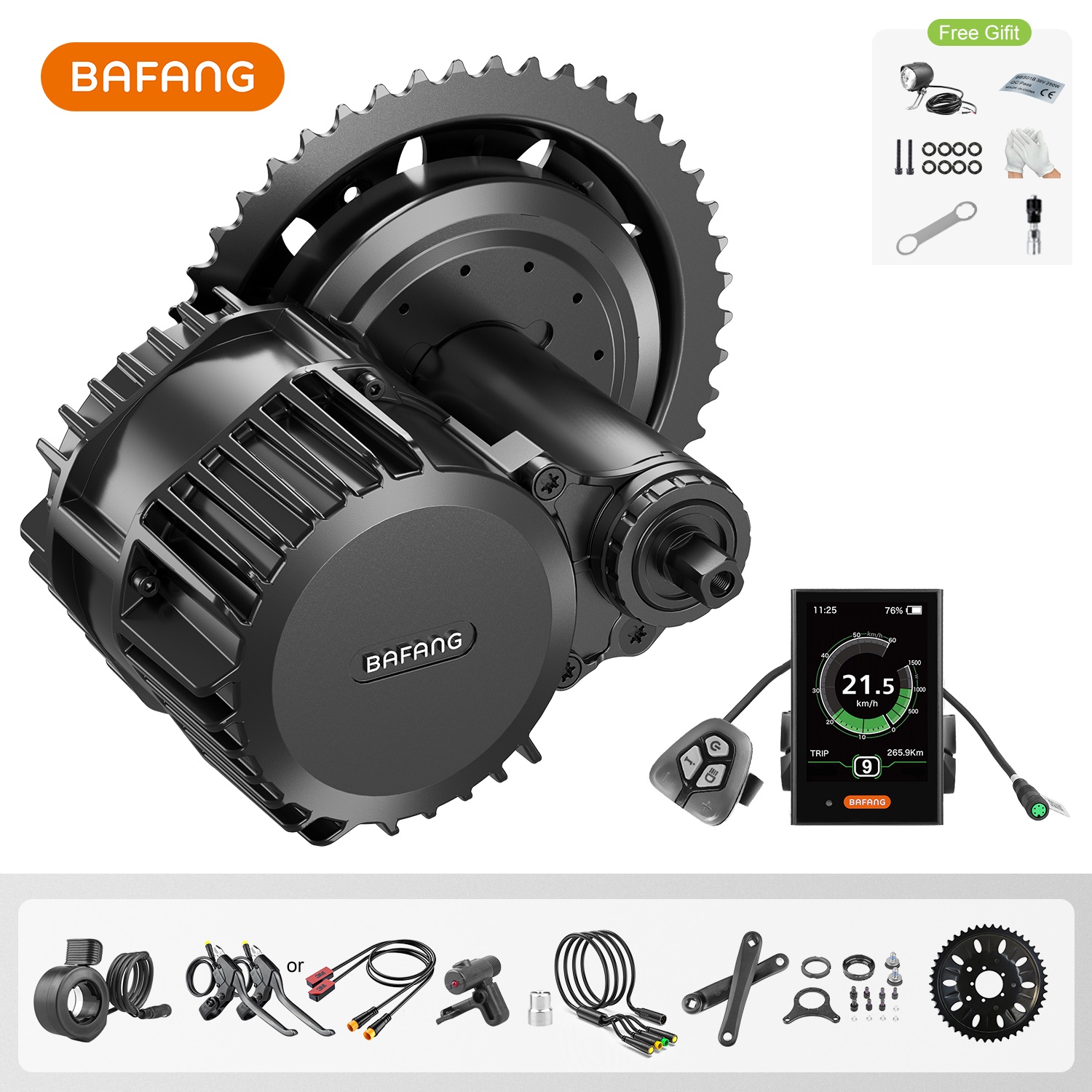 Bafang G320 48V 52V 1000W BBSH - Mid Drive Motor Kit 52V 1000W のレビューと価格