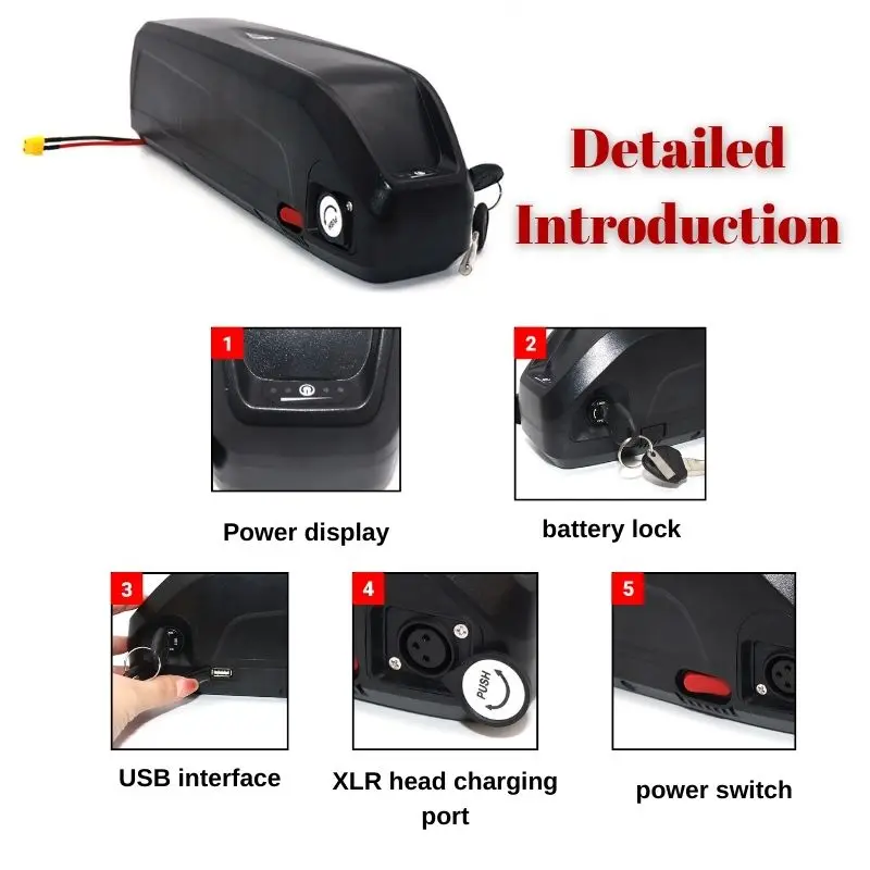 Hailongバッテリー36V 48V 52V 30Ah 2 - Ebike Battery 48V 20Ah Hailong のレビューと価格